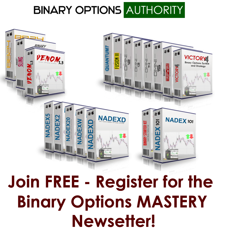 Products including binary options