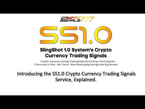 Introducing SS1.0 Crypto Currency Trading Signals Swing Trading Signals and Trend Trading Signals