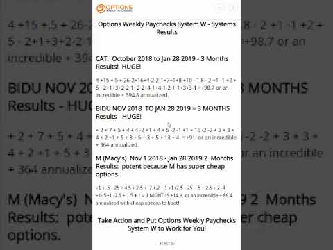 what stocks are best to trade with options weekly paycheck system w