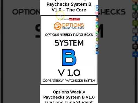 Why is Options Weekly Paychecks System B V1 0 So Fun to Trade