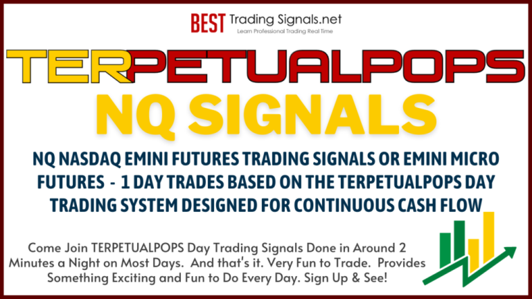 TERPETUALPOPS NQ E-mini Day Trading Signals Service