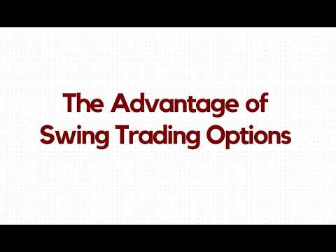 The Advantage of Swing Trading Options