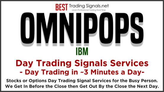 OMNIPOPS Stocks & Options Day Trading Signals Service for IBM