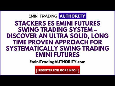 STACKERS ES Emini Futures Swing Trading System – Discover an Ultra Solid, Long Time Proven Approach