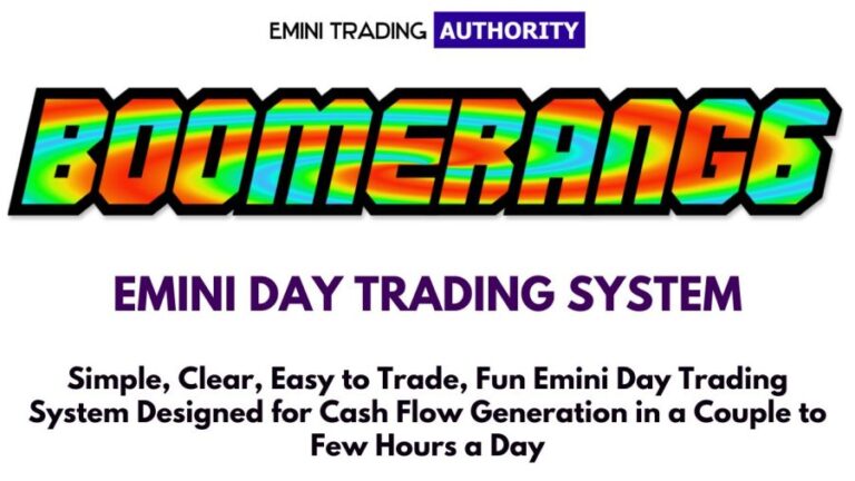 Overview of the BOOMERANG6 Emini Day Trading System