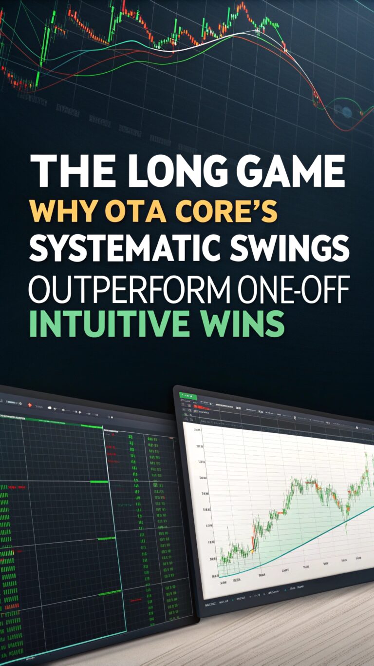 The Long Game – Why OTA CORE’s Systematic Swings Outperform One-Off Intuitive Wins